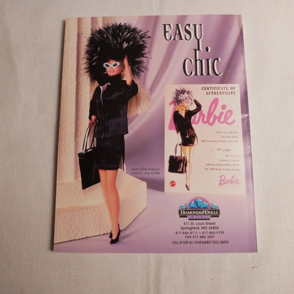 Barbie Bazaar Special Edition 1997 Magazine With Bob Mackie - Picture 2 of 3